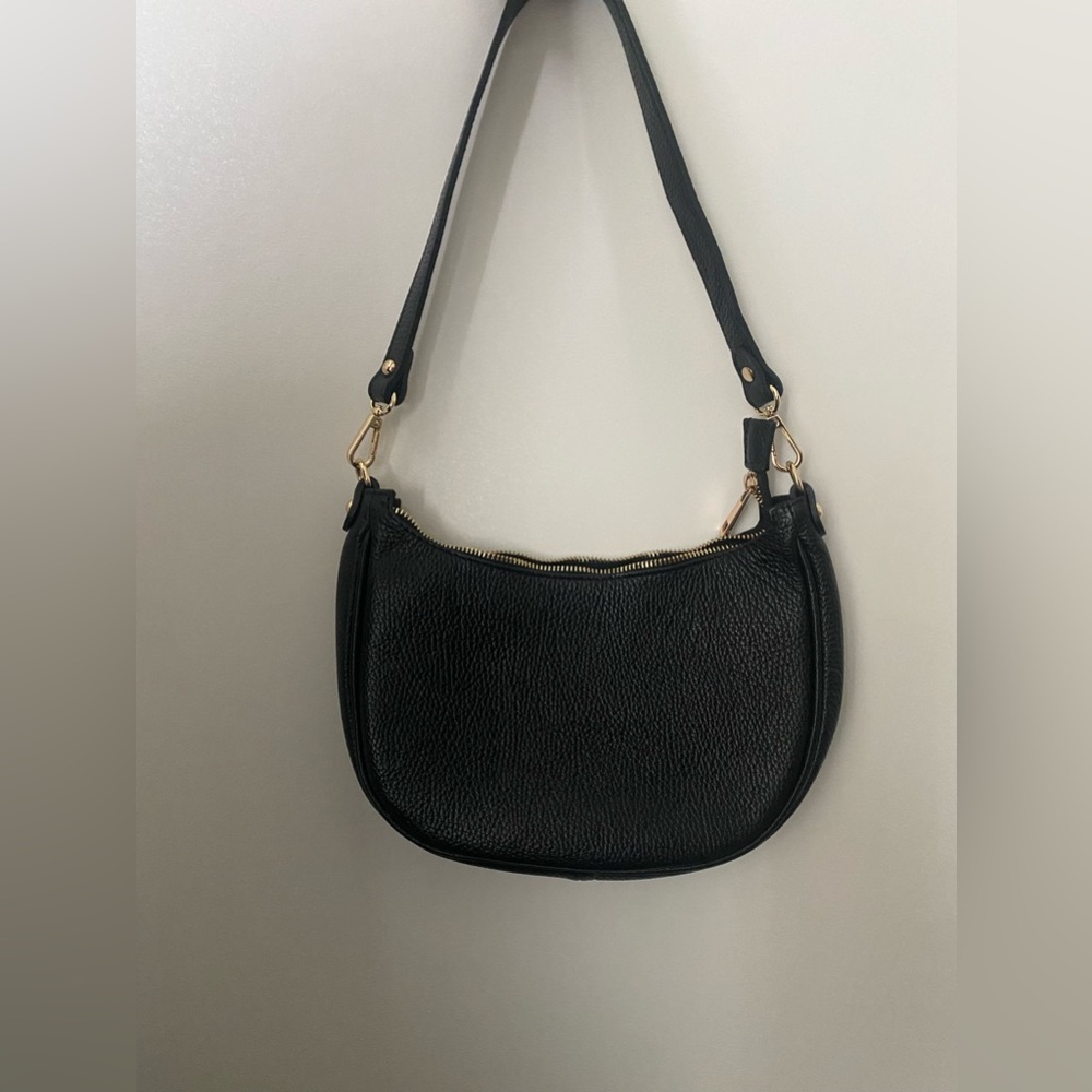 Black Borse in Pelle Handbag